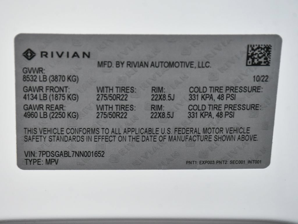 Used 2022 Rivian R1S Launch Edition AWD/4WD image 19