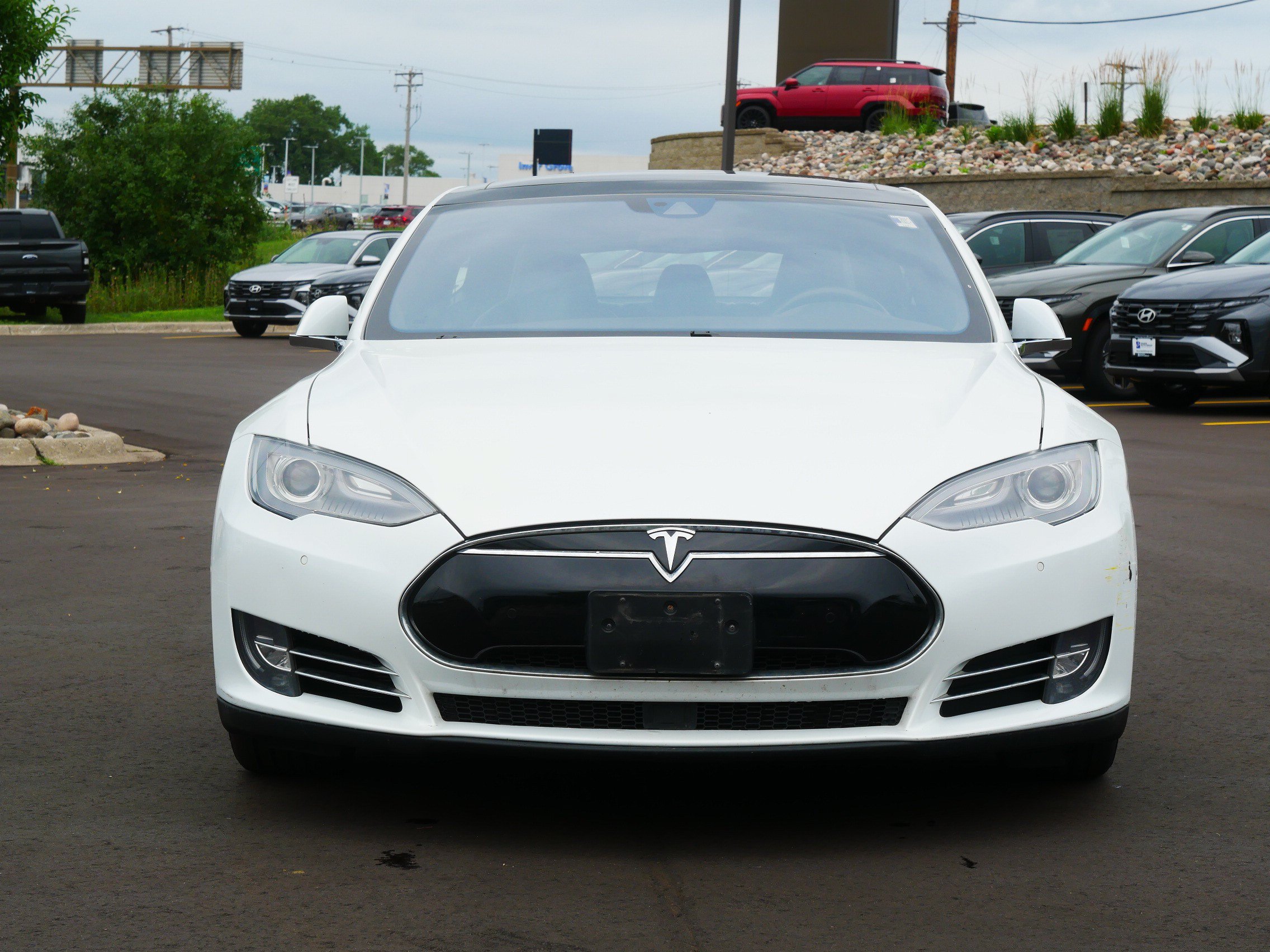 Used 2015 Tesla Model S 90D AWD/4WD image 3