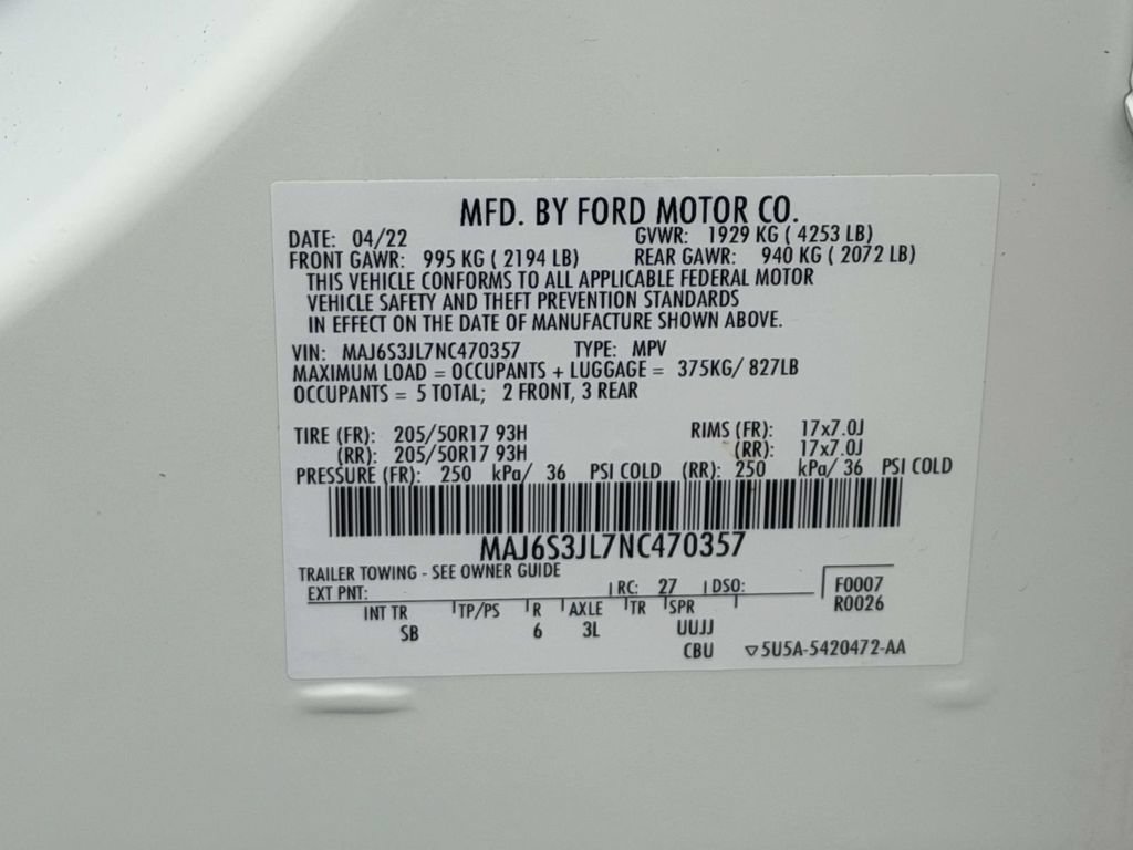 Used 2022 Ford EcoSport SES AWD/4WD image 27