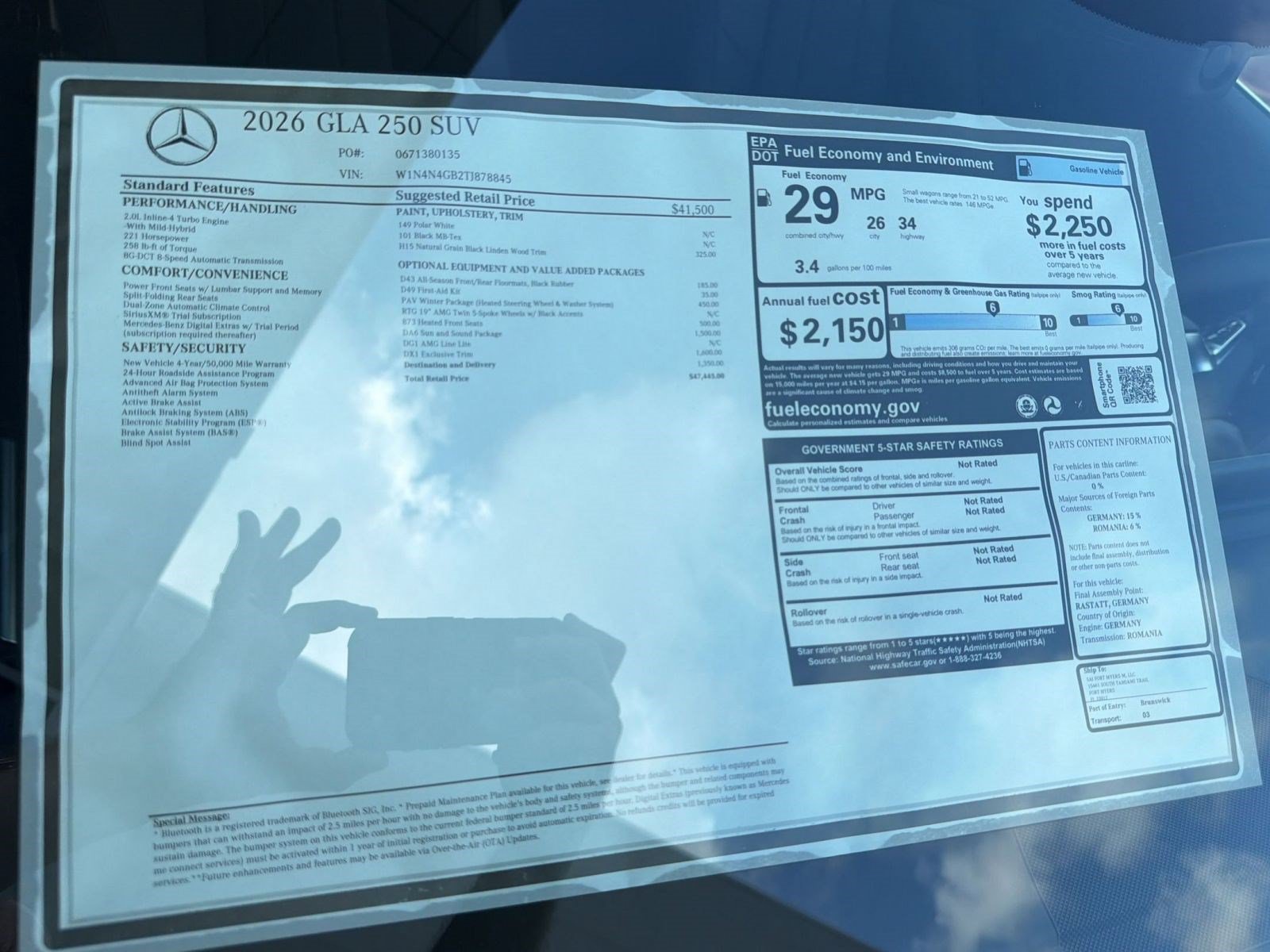 Used 2026 Mercedes-Benz GLA 250 image 34