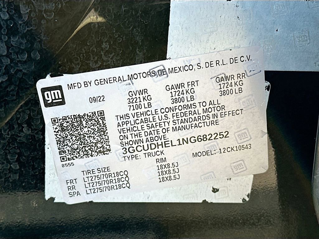 Used 2022 Chevrolet Silverado 1500 ZR2 w/ Technology Package image 33