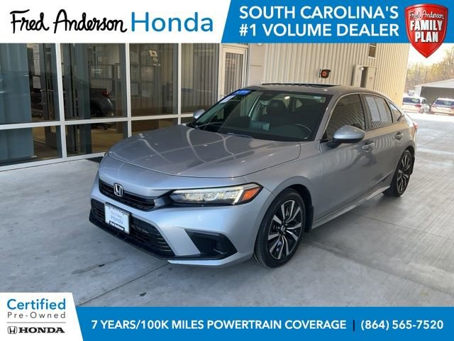 Certified 2022 Honda Civic EX