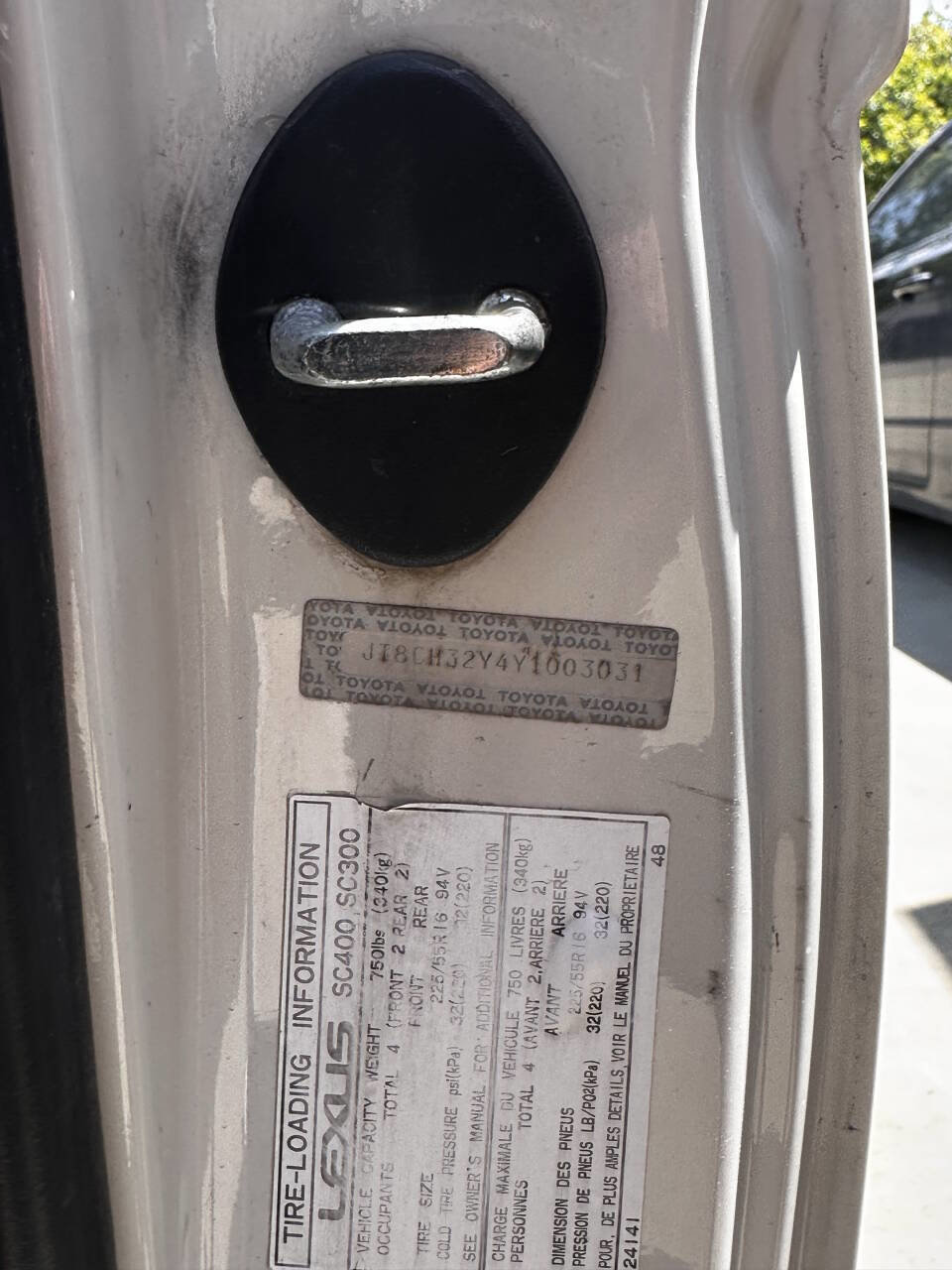 Used 2000 Lexus SC 400 Coupe RWD image 26