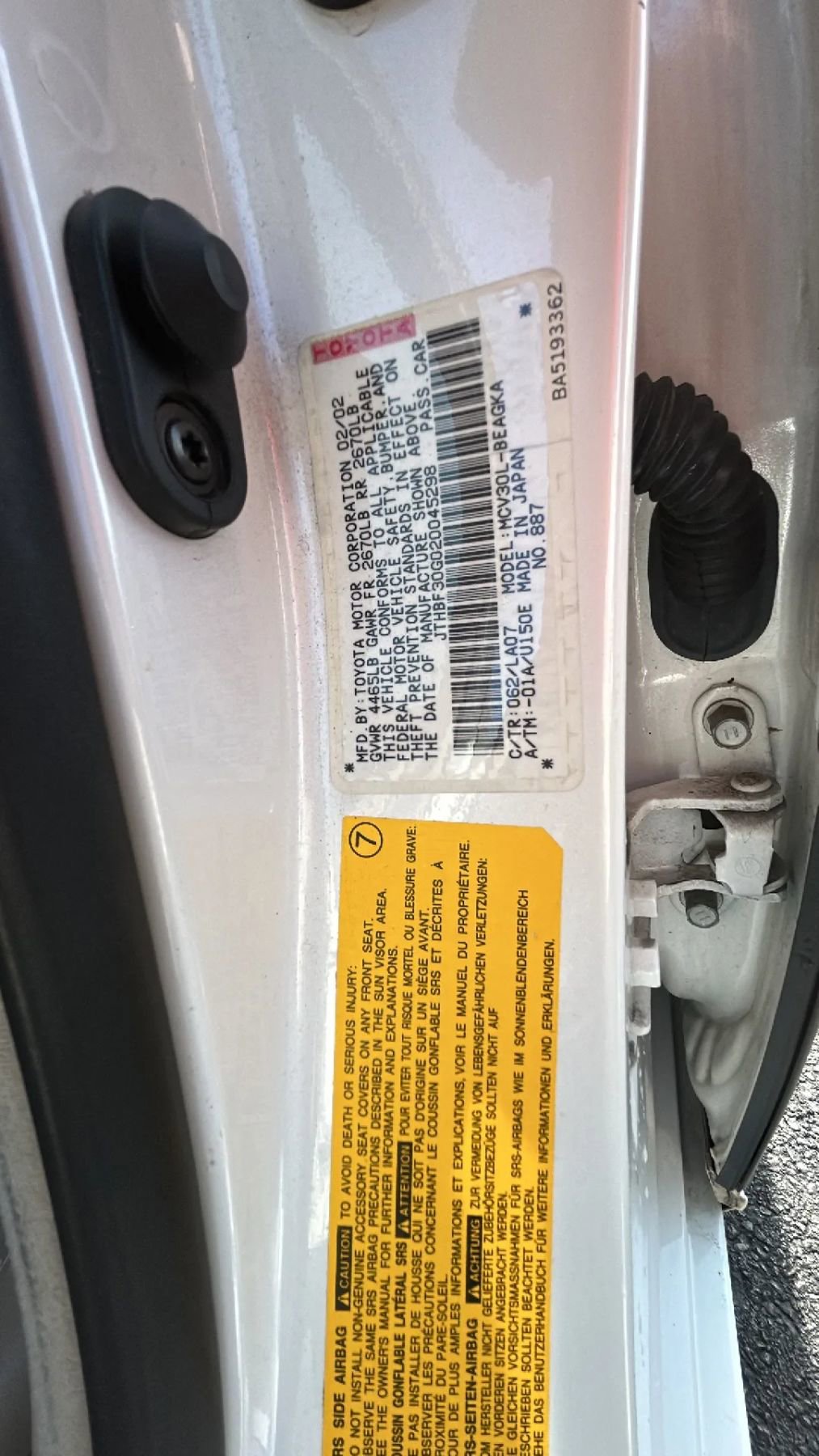 Used 2002 Lexus ES 330 image 19