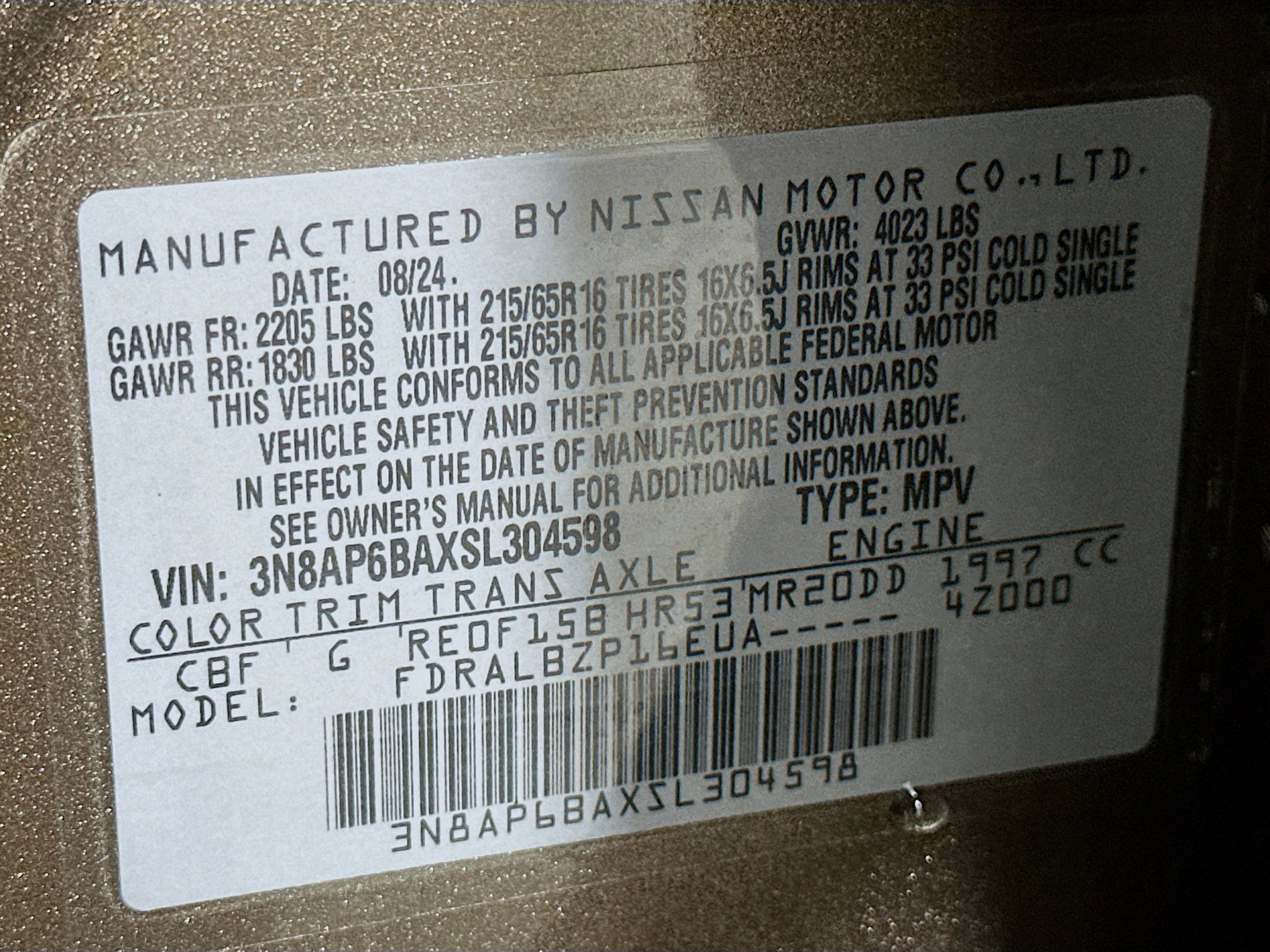 Used 2025 Nissan Kicks S image 12