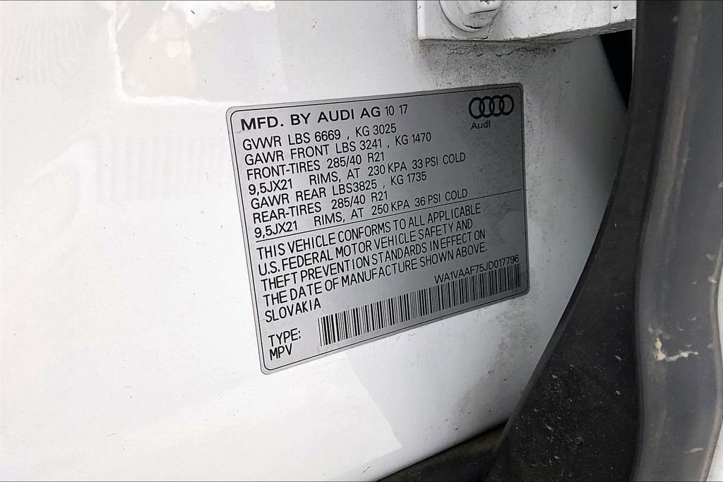 Used 2018 Audi Q7 3.0T Prestige w/ Prestige Package image 42