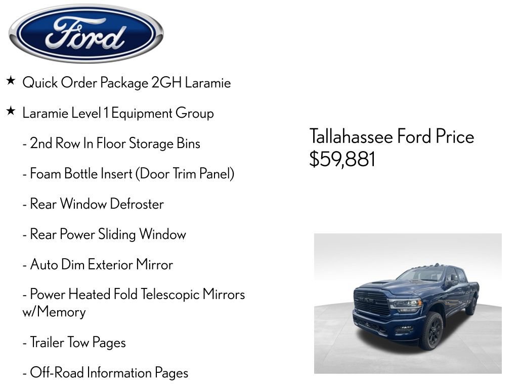 Used 2024 RAM 2500 Laramie w/ Night Edition image 4