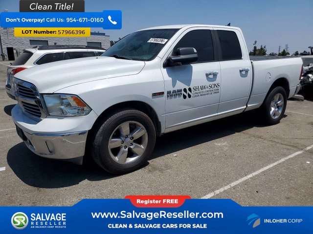 Used 2018 RAM 1500 Big Horn RWD image 1