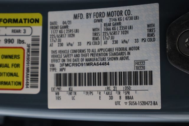 Used 2021 Ford Bronco Sport Badlands AWD/4WD image 35
