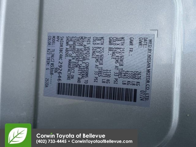 Used 2024 Nissan Pathfinder SV image 28