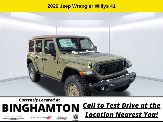 New 2026 Jeep Wrangler Unlimited Sport