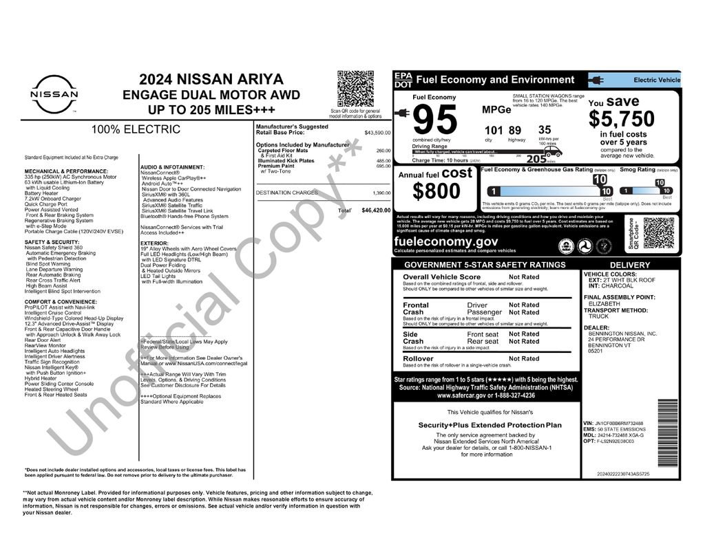 Used 2024 Nissan Ariya AWD image 17