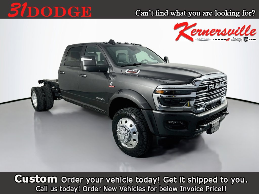 New 2026 RAM 4500 4x4 Crew Cab DRW w/ Laramie Trim Package
