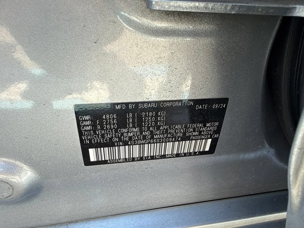 Certified 2025 Subaru Legacy Touring XT w/ Popular Package #2 AWD/4WD image 22