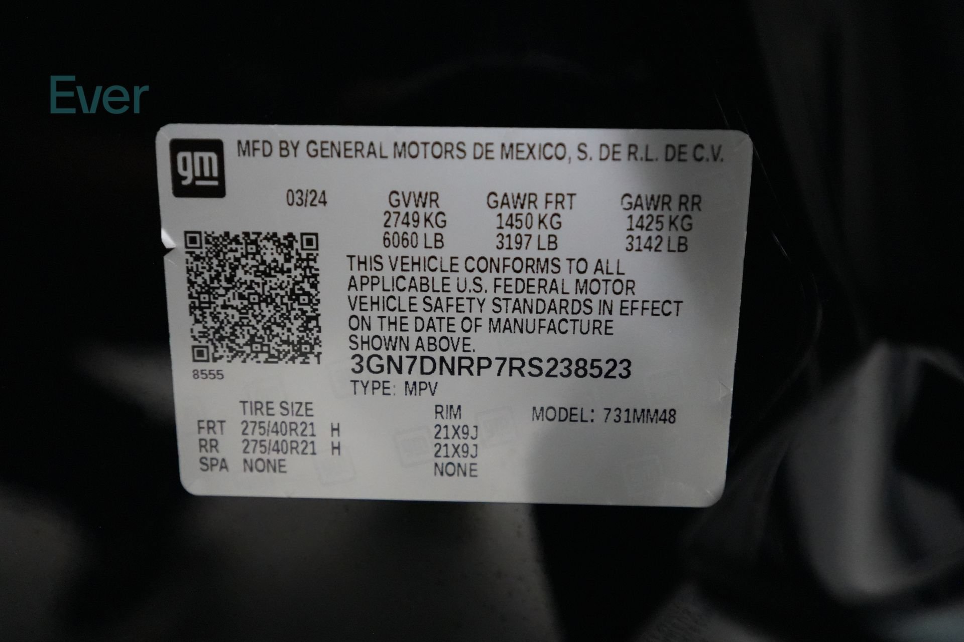 Used 2024 Chevrolet Equinox EV RS FWD image 27