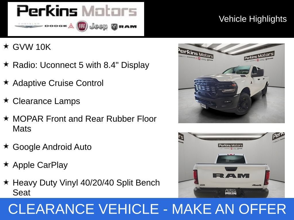 New 2026 RAM 2500 Tradesman AWD/4WD image 25