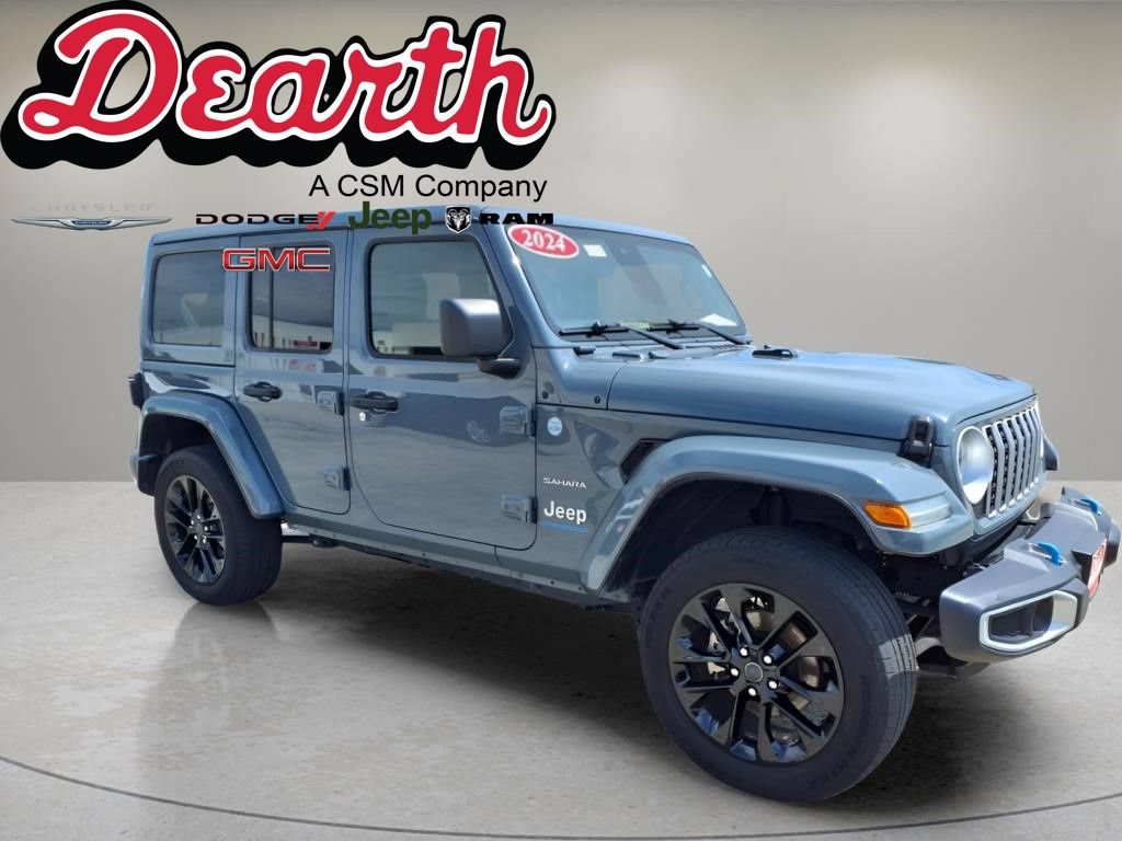 Used 2024 Jeep Wrangler Unlimited Sahara AWD/4WD image 1
