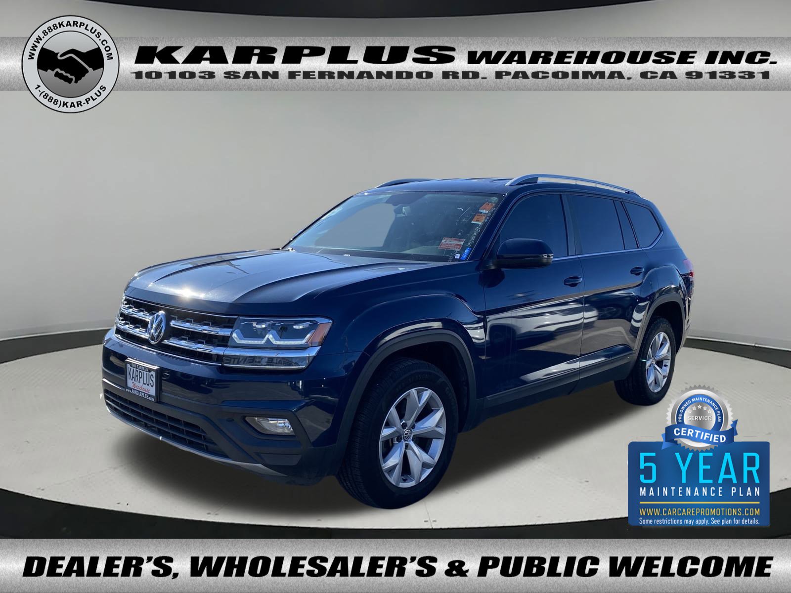 Used 2018 Volkswagen Atlas SE