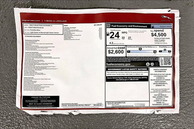 New 2026 Jaguar F-PACE R-Dynamic S image 12