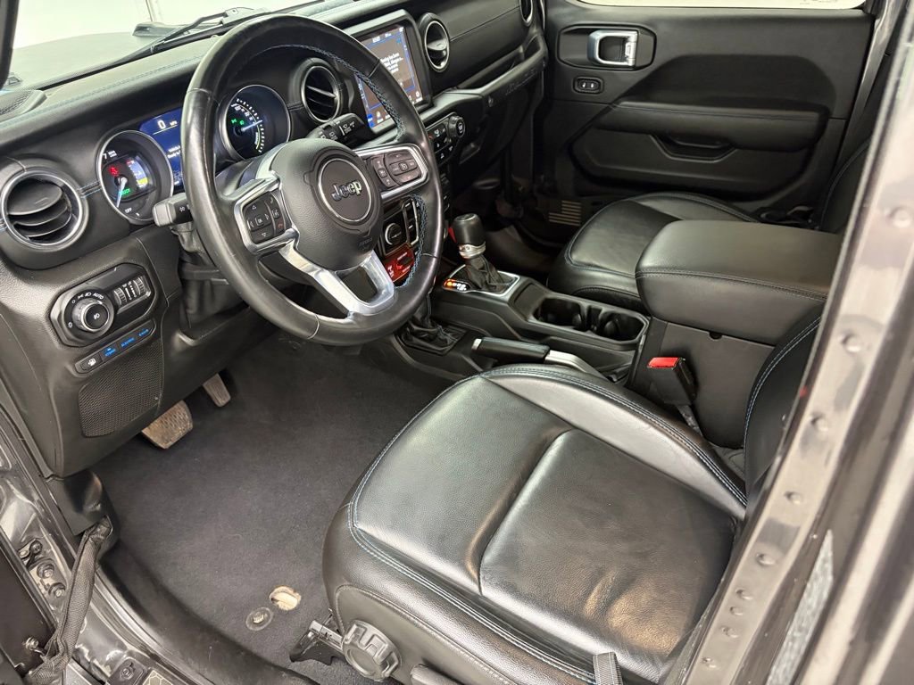 Used 2021 Jeep Wrangler Unlimited Rubicon 4xe w/ Steel Bumper Group image 19