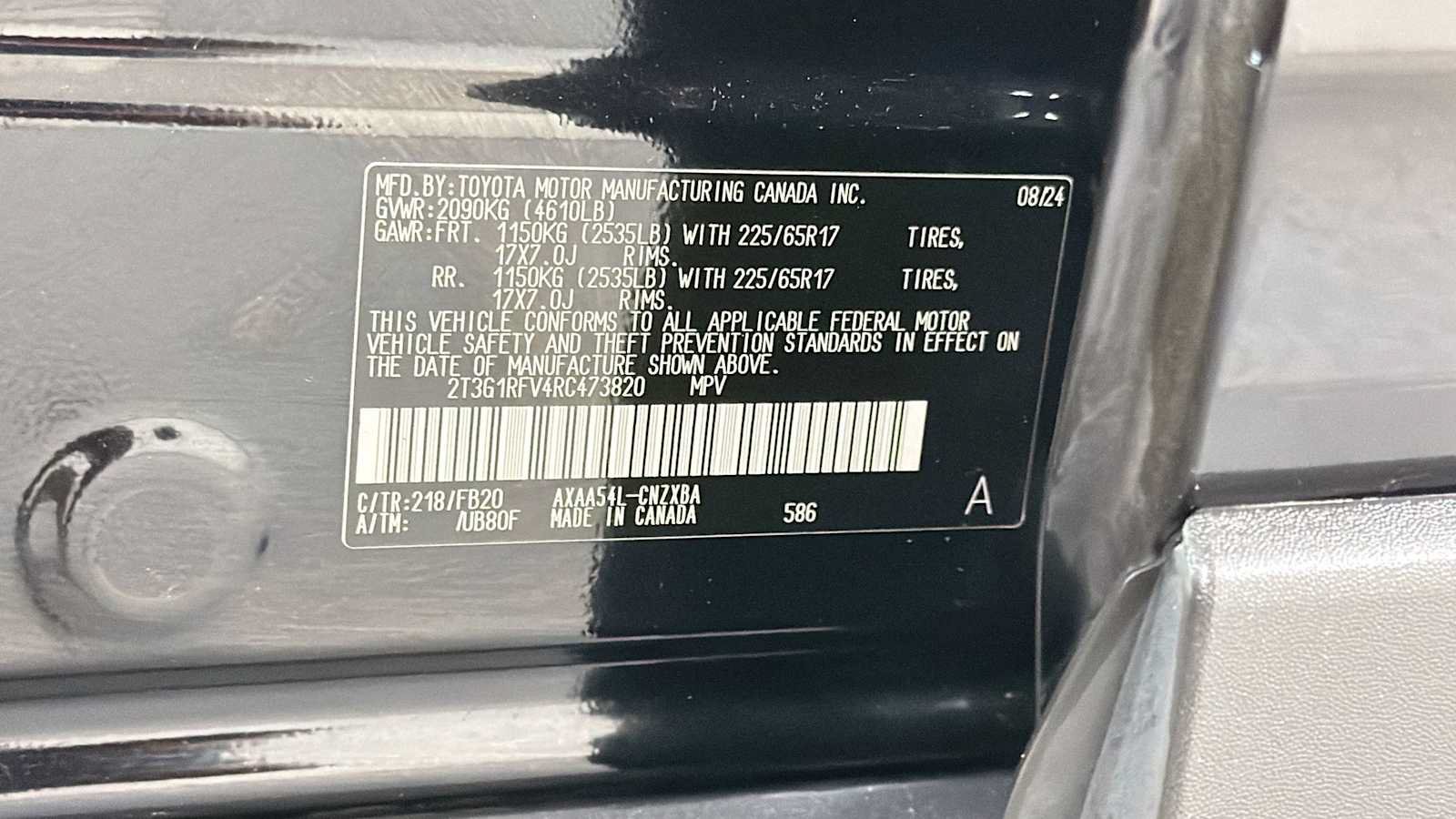 Certified 2024 Toyota RAV4 LE AWD/4WD image 11
