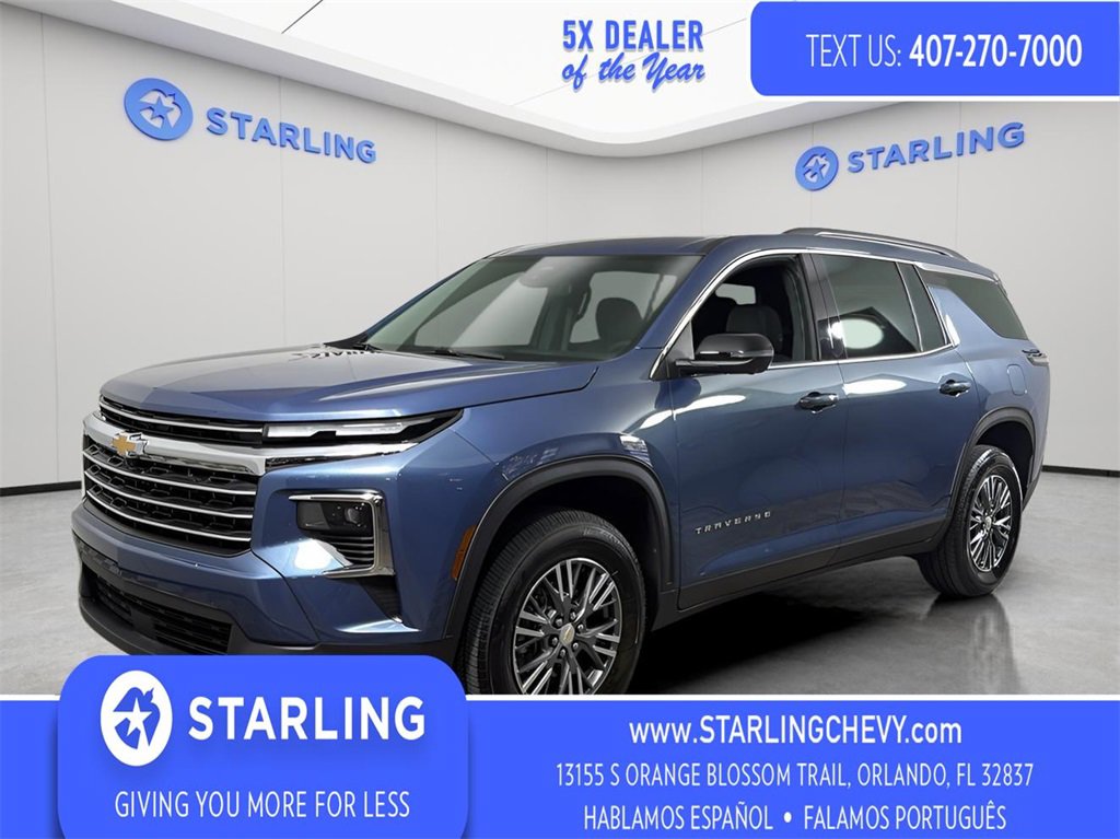 Certified 2025 Chevrolet Traverse LT w/ Driver Confidence Package