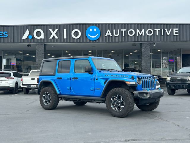 Used 2023 Jeep Wrangler Unlimited Rubicon 4xe w/ Cold Weather Group AWD/4WD image 1