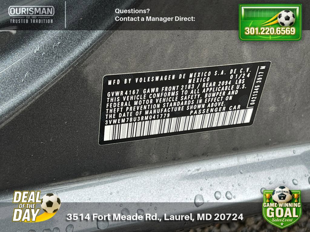 Used 2024 Volkswagen Jetta SE FWD image 30