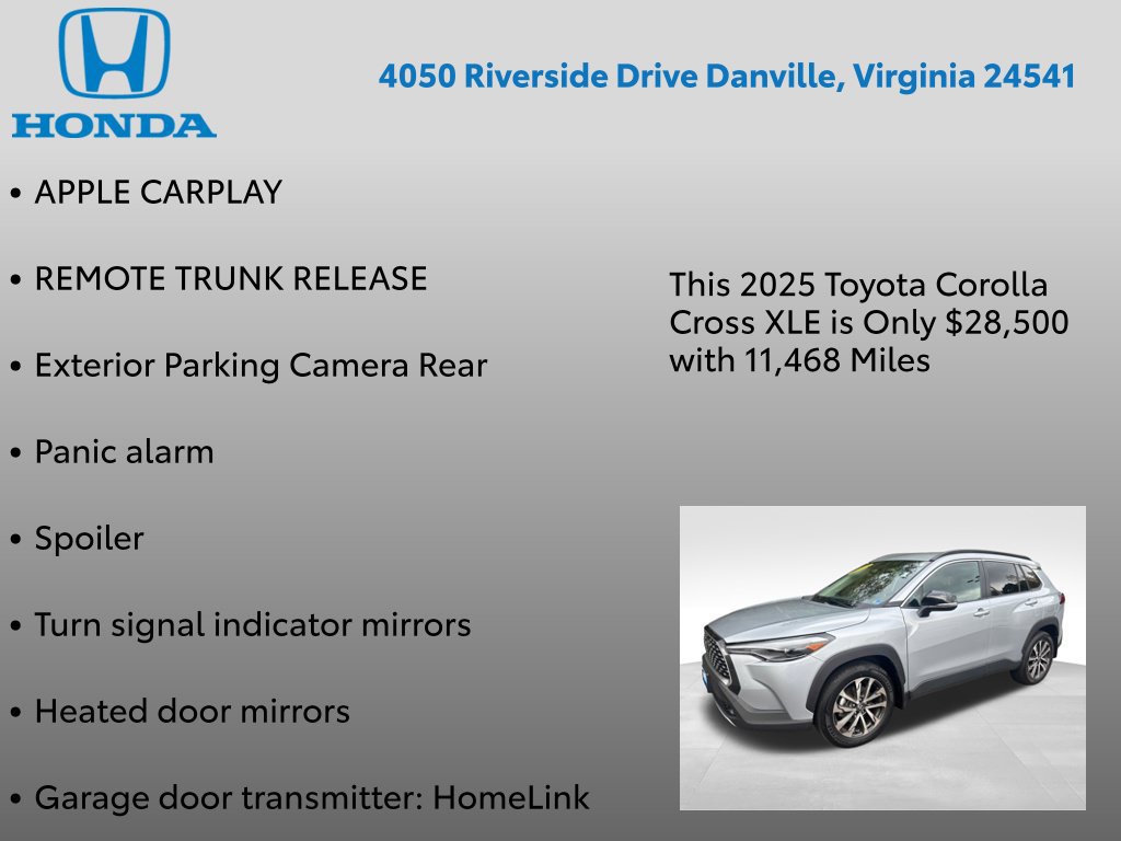 Used 2025 Toyota Corolla Cross XLE FWD image 17