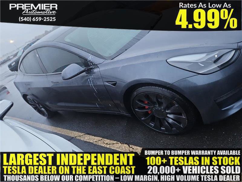 Used 2022 Tesla Model 3 Performance