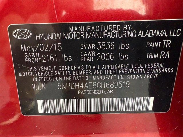 Used 2016 Hyundai Elantra SE image 31