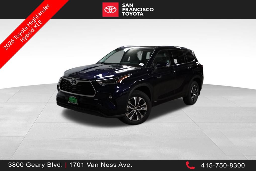 New 2026 Toyota Highlander XLE AWD/4WD image 1