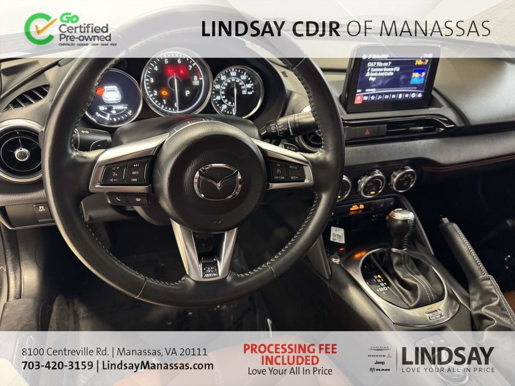 Used 2022 MAZDA MX-5 Miata RF Grand Touring w/ Weather Package RWD image 19
