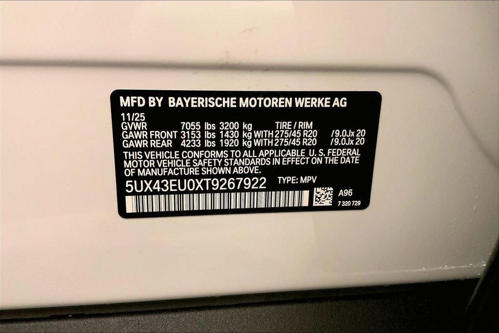 New 2026 BMW X5 xDrive50e w/ Climate Comfort Package image 10