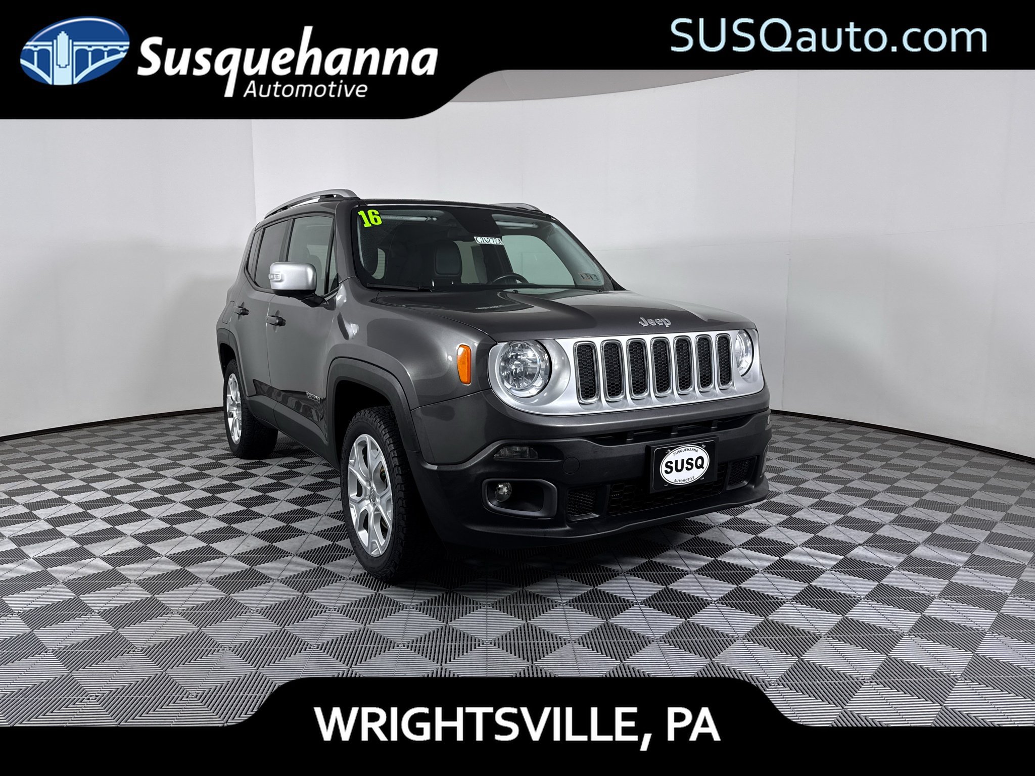 Used 2016 Jeep Renegade Limited w/ Safety & Security Group