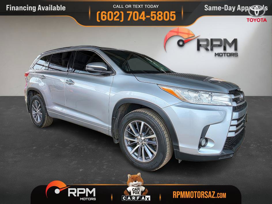 Used 2018 Toyota Highlander XLE AWD/4WD image 1
