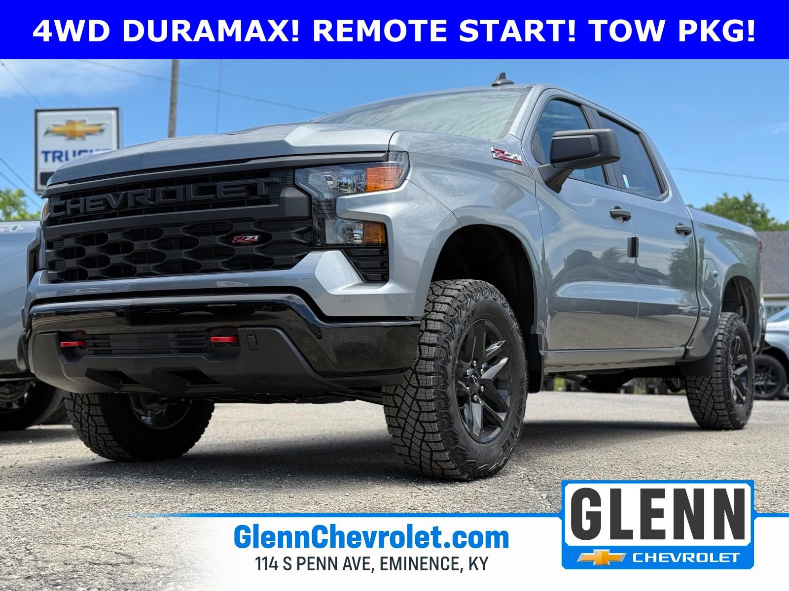 New 2026 Chevrolet Silverado 1500 Custom Trail Boss AWD/4WD image 1