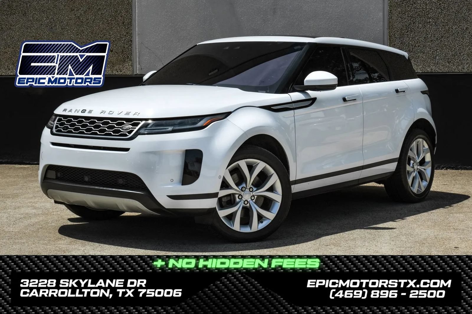 Used 2020 Land Rover Range Rover Evoque SE