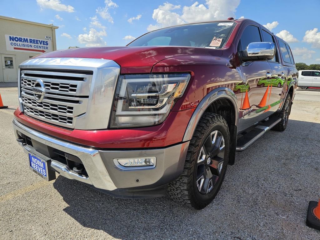 Used 2021 Nissan Titan Platinum Reserve w/ Moonroof Package