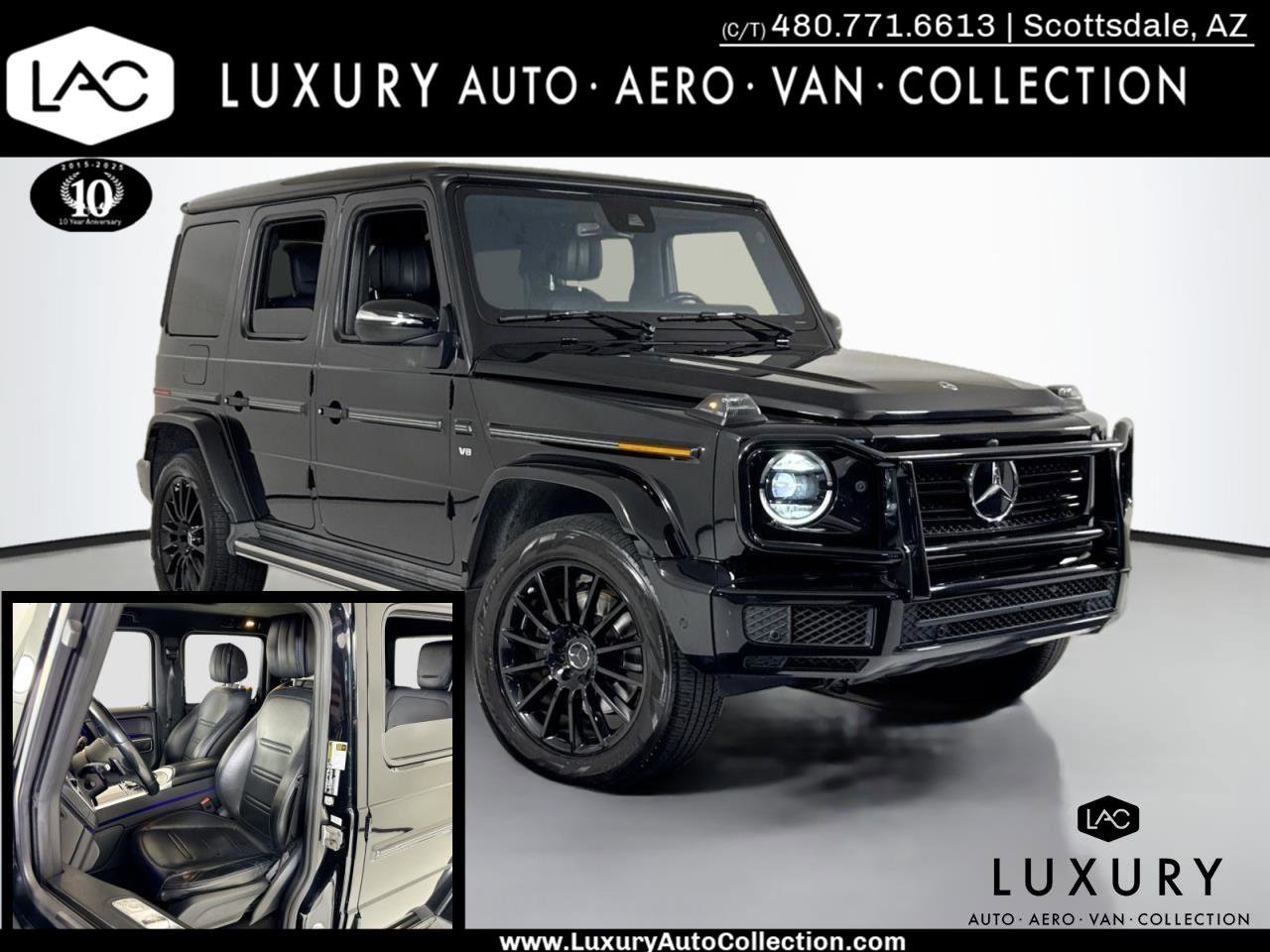 Used 2021 Mercedes-Benz G 550 w/ G Manufaktur Interior Package