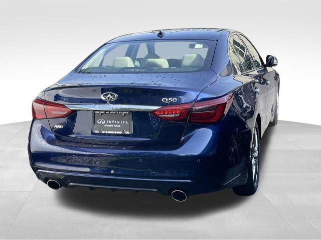 Certified 2022 INFINITI Q50 Luxe w/ Cargo Package AWD/4WD image 4