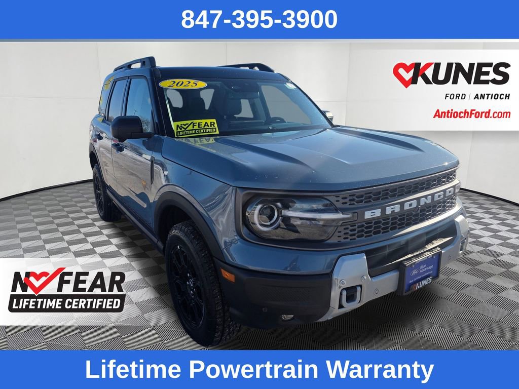 Certified 2025 Ford Bronco Sport Badlands image 1