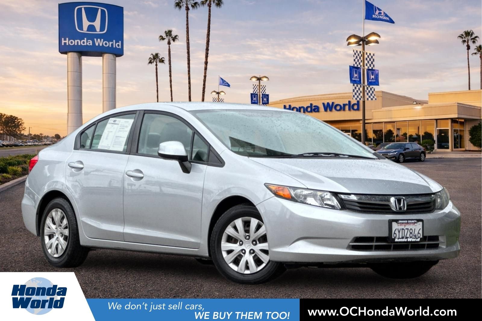 Used 2012 Honda Civic LX