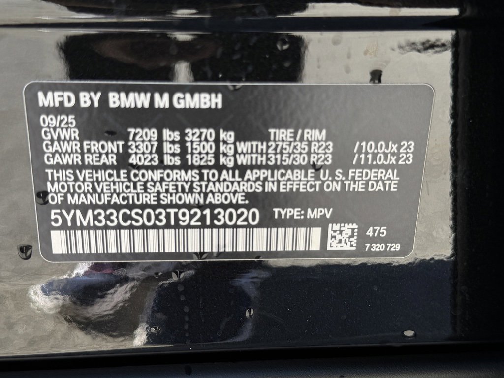Used 2026 BMW XM Label Red image 38