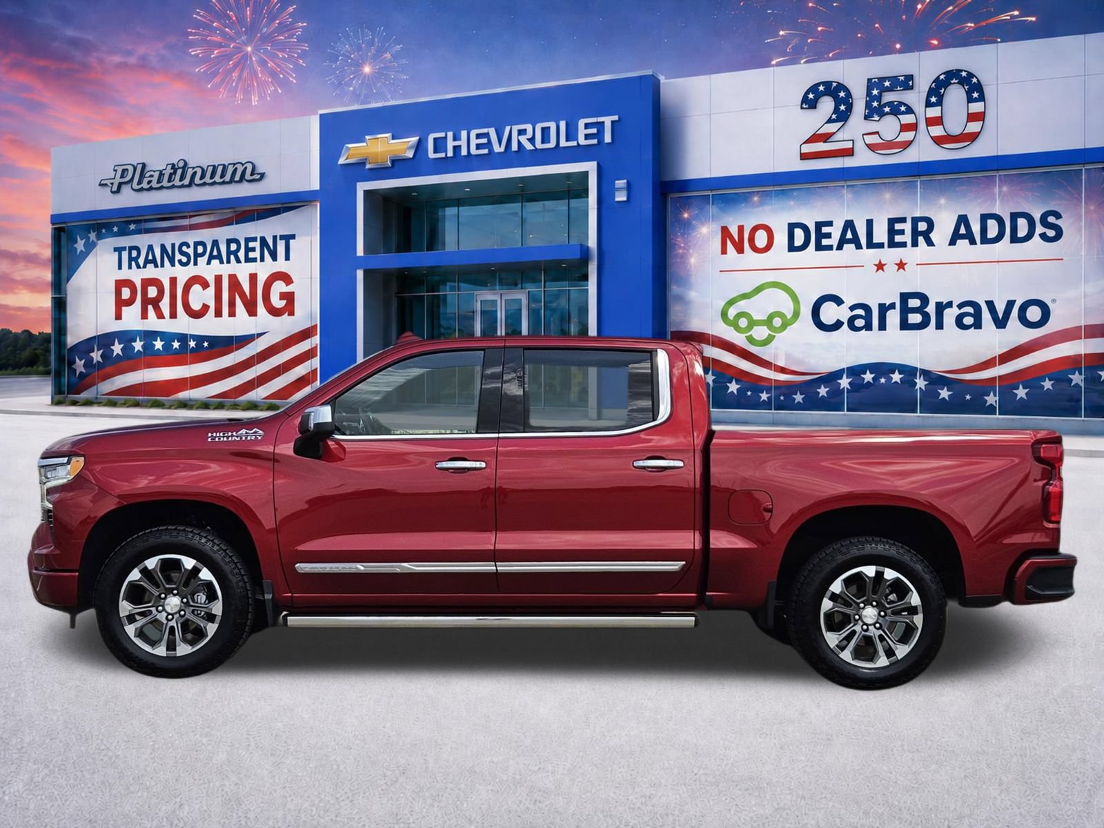 Certified 2025 Chevrolet Silverado 1500 High Country w/ Technology Package AWD/4WD image 3