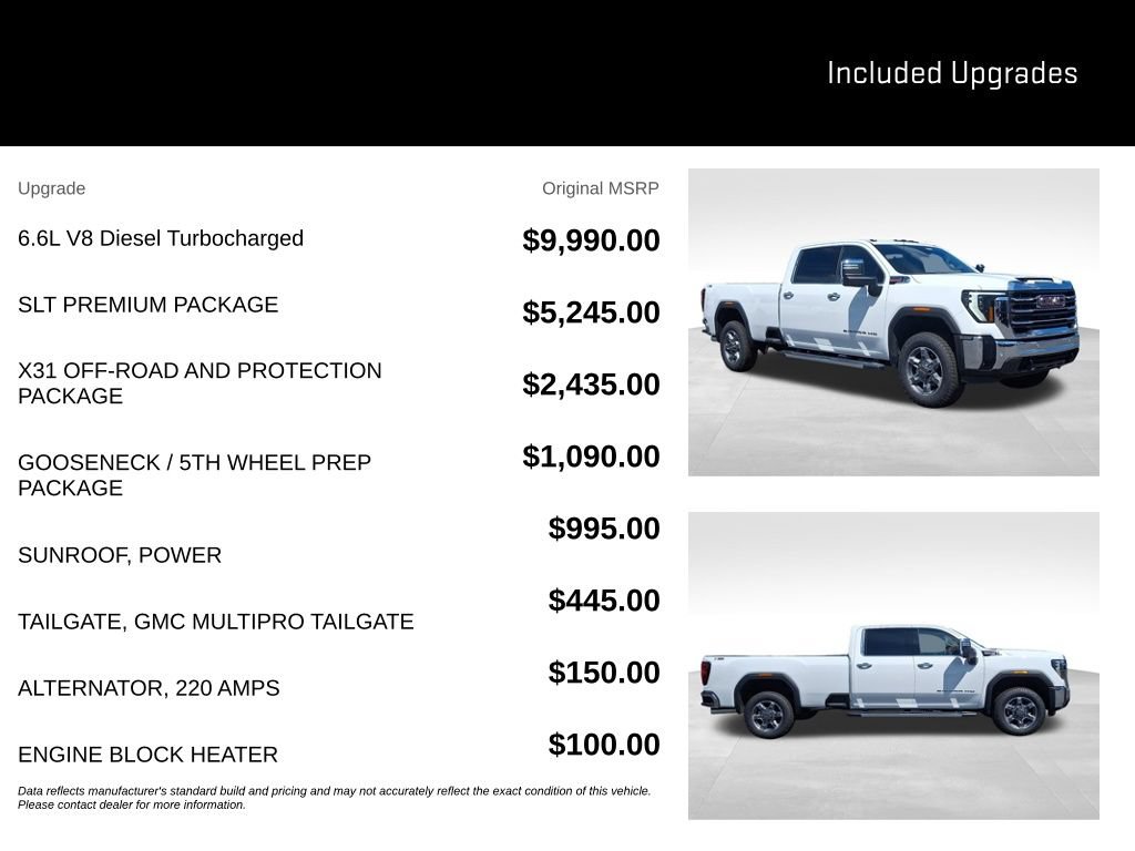 New 2026 GMC Sierra 3500 SLT w/ SLT Premium Package AWD/4WD image 8