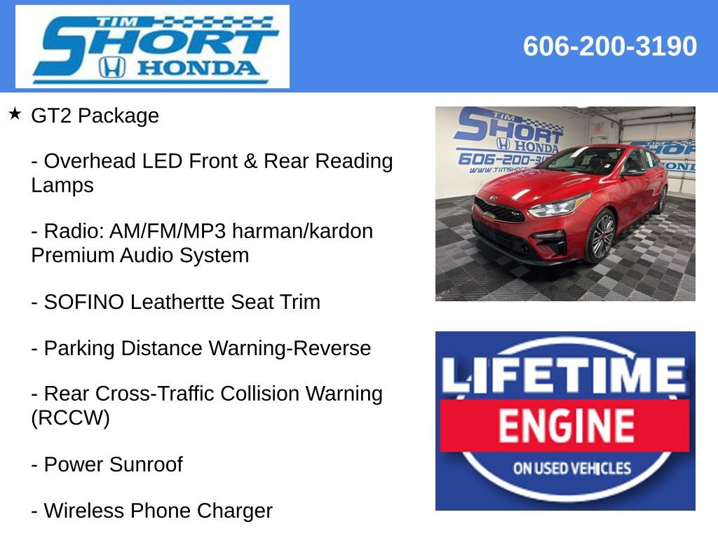 Used 2021 Kia Forte GT w/ GT2 Package image 8