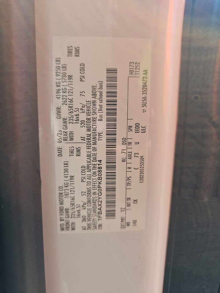 Used 2023 Ford Transit 350 XLT image 14