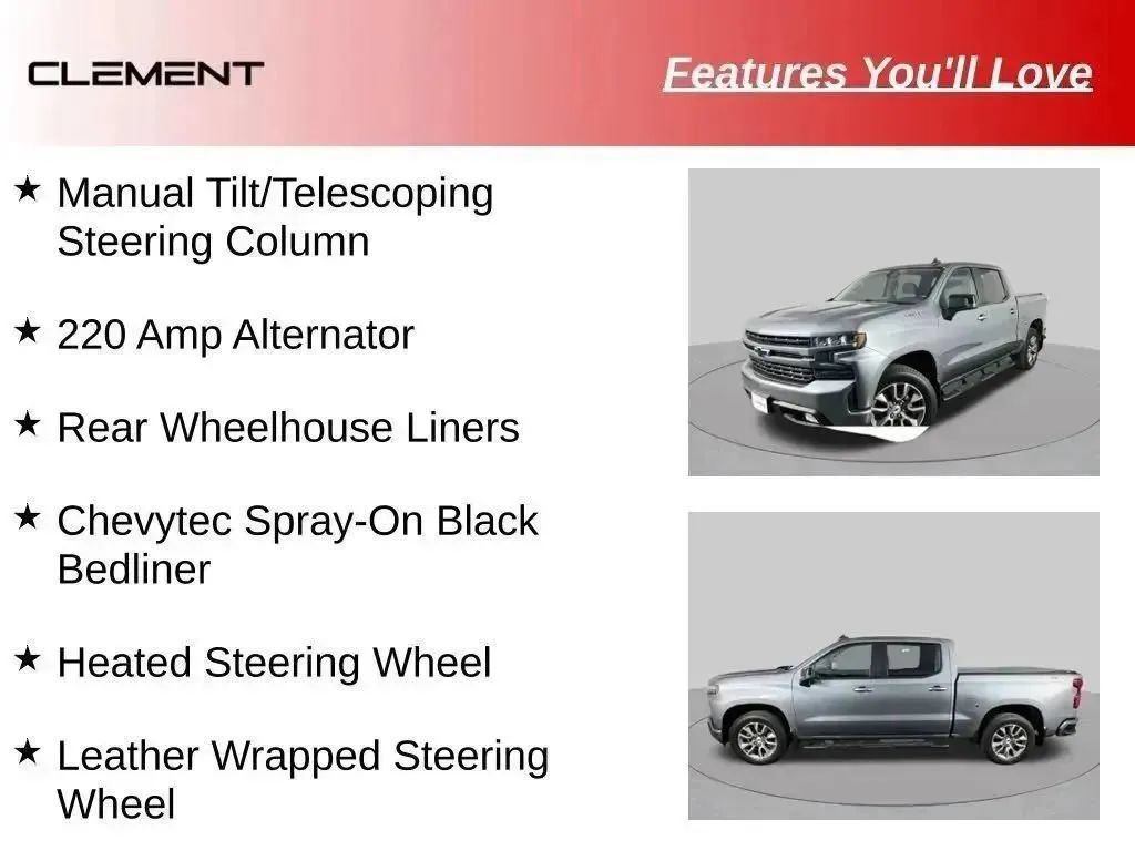 Used 2021 Chevrolet Silverado 1500 RST w/ Bed Protection Package AWD/4WD image 93