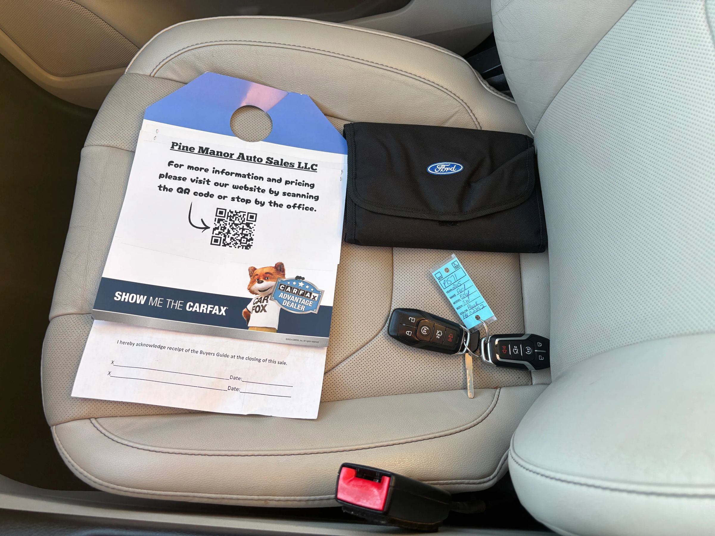 Used 2015 Ford Edge Titanium w/ Equipment Group 302A image 30